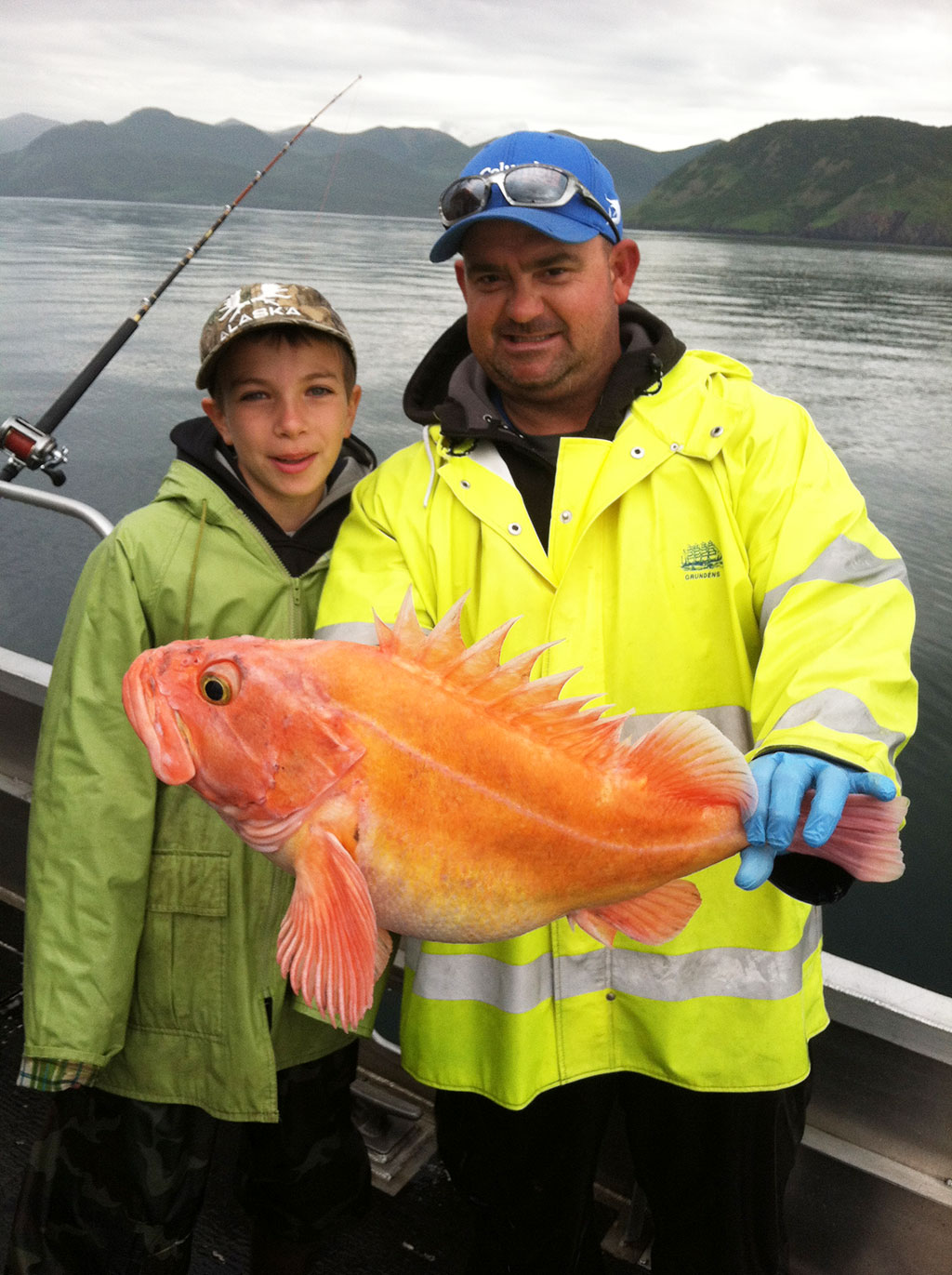 Yelloweye Rockfish Luxury Alaska Fishing Lodge Kodiak Island Alaska