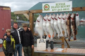 Greg Clark and his sons from Australia visited Kodiak Island this July.